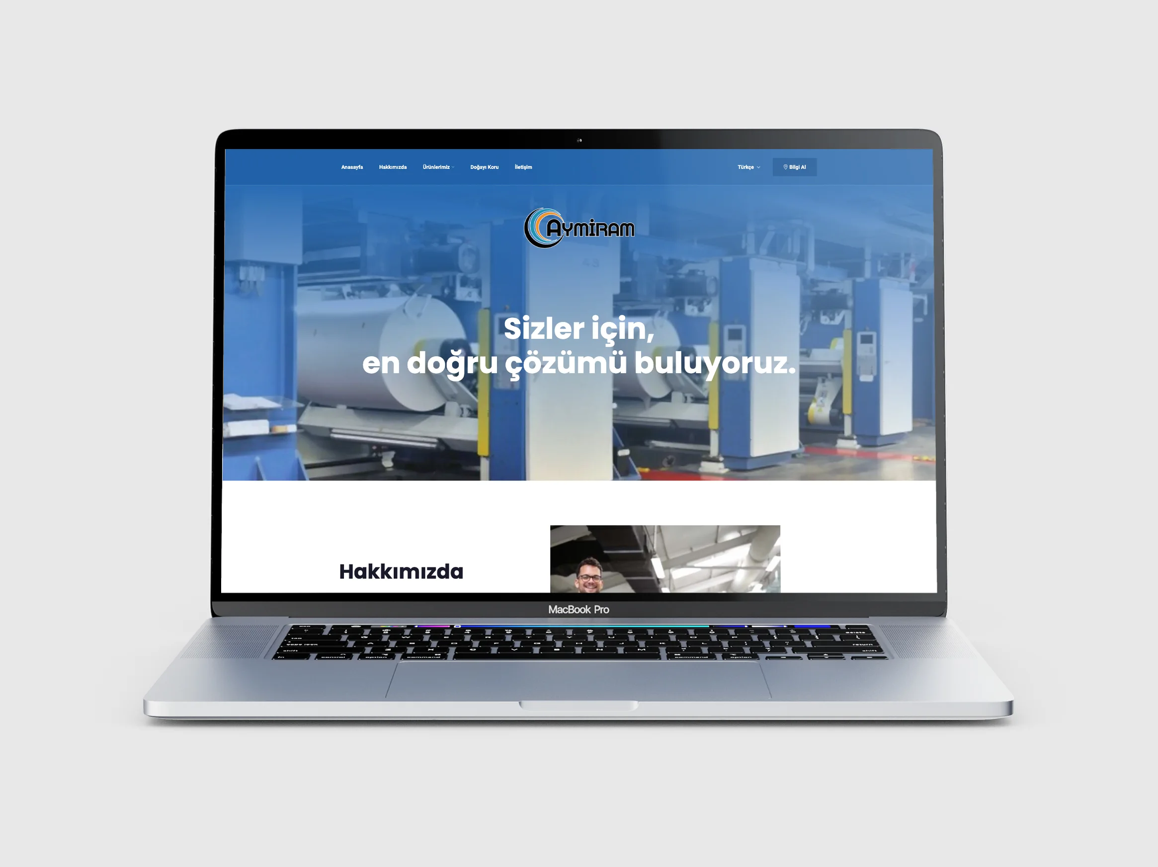 Aymiram Web Tasarımı projesi