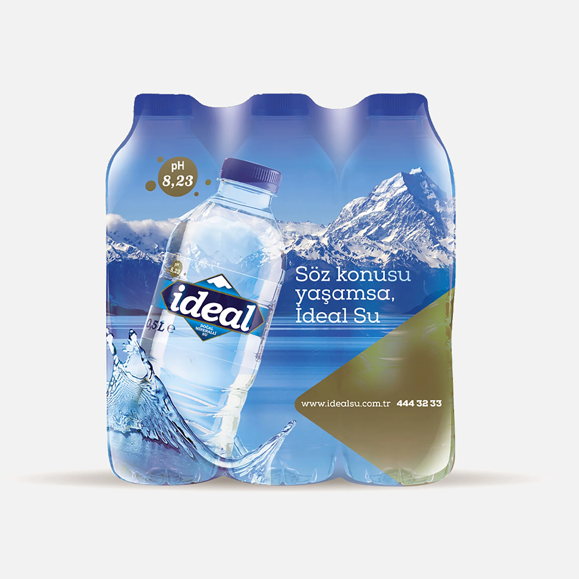 İdeal Su Shrink Ambalaj Tasarımı projesi