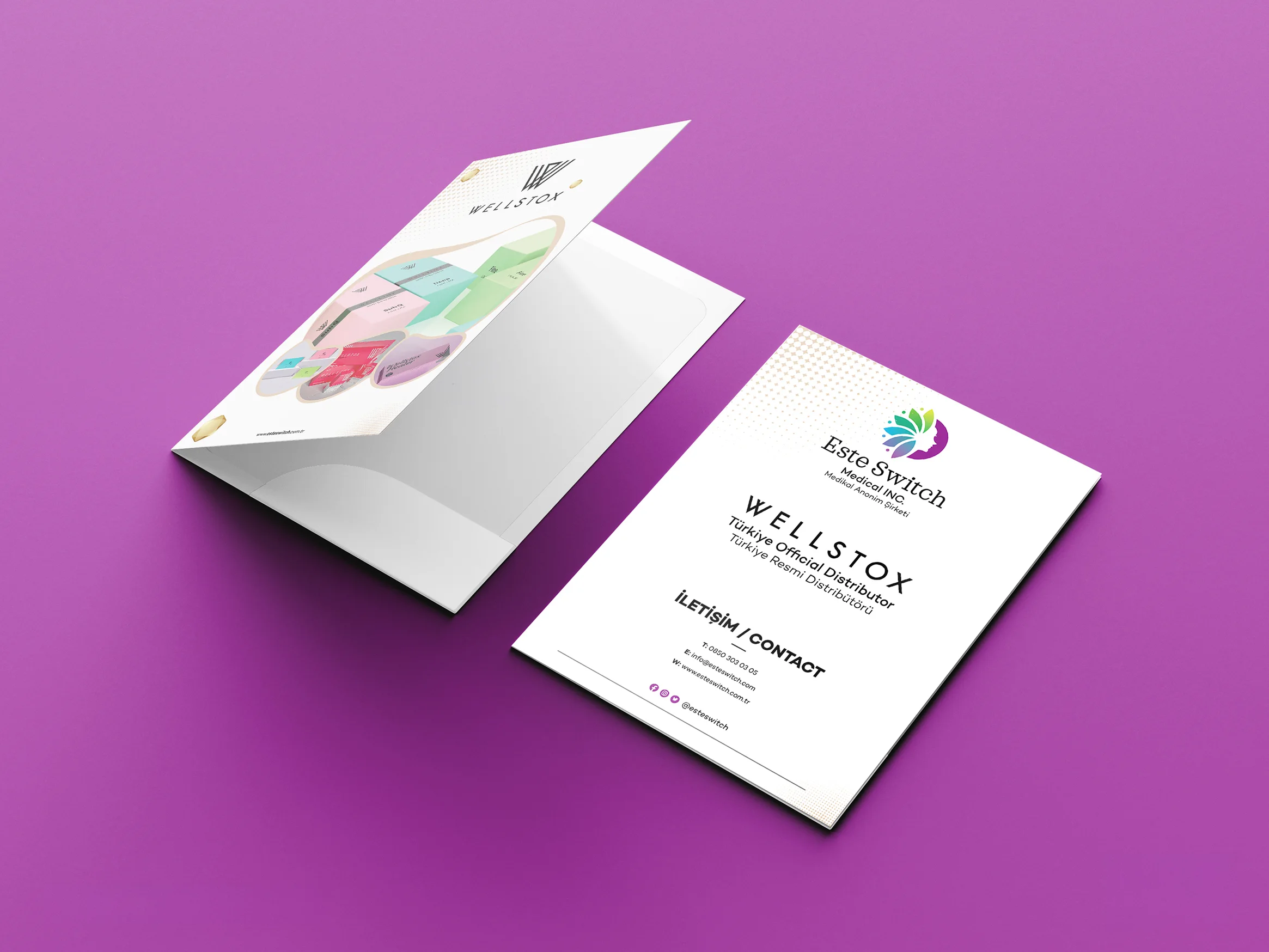 Wellstox Cepli Dosya Grafik Tasarım projesi